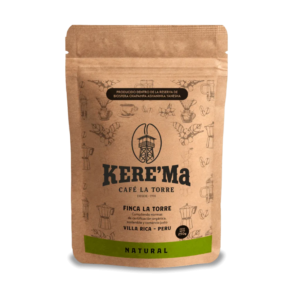 KERE'MA CAFÉ NATURAL (250 GR., Fino)