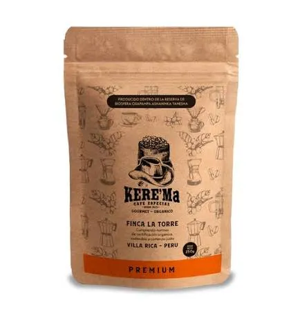 KERE'MA CAFÉ PREMIUM (250 GR., Con Miel)