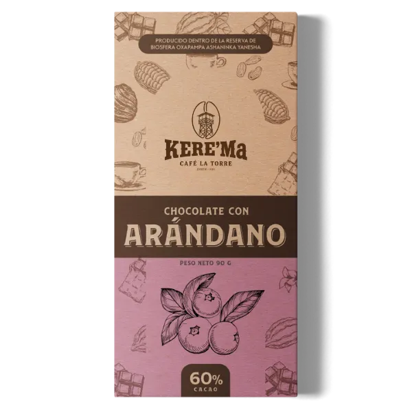 KERE'MA CHOCOLATE CON ARÁNDANO (18 GR.)
