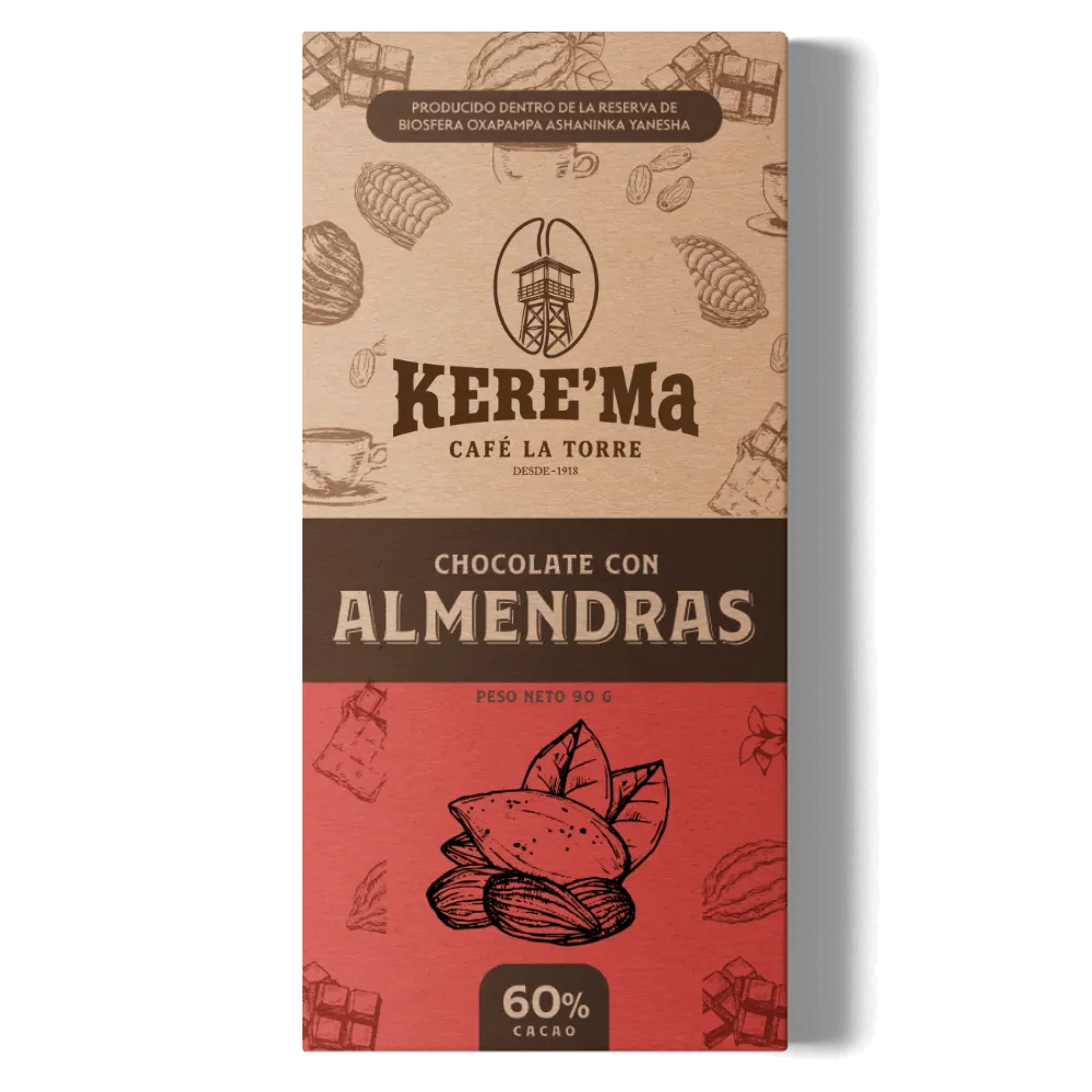 KERE'MA CHOCOLATE CON ALMENDRAS (18 GR.)
