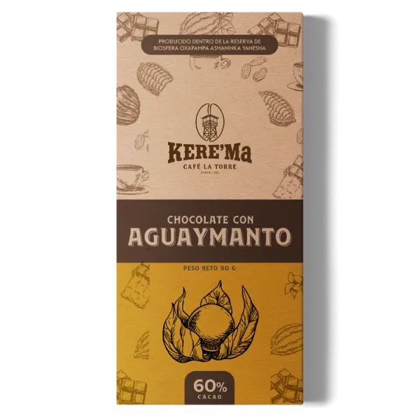 KERE'MA CHOCOLATE CON AGUAYMANTO (18 GR.)